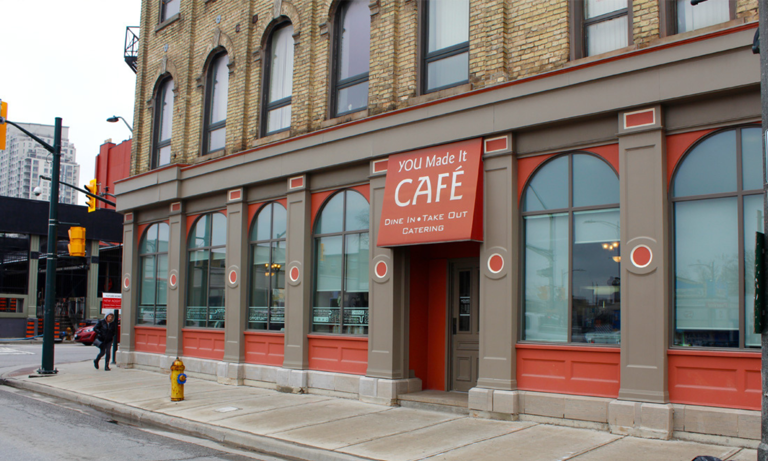 YOU Made It Cafe exterior view