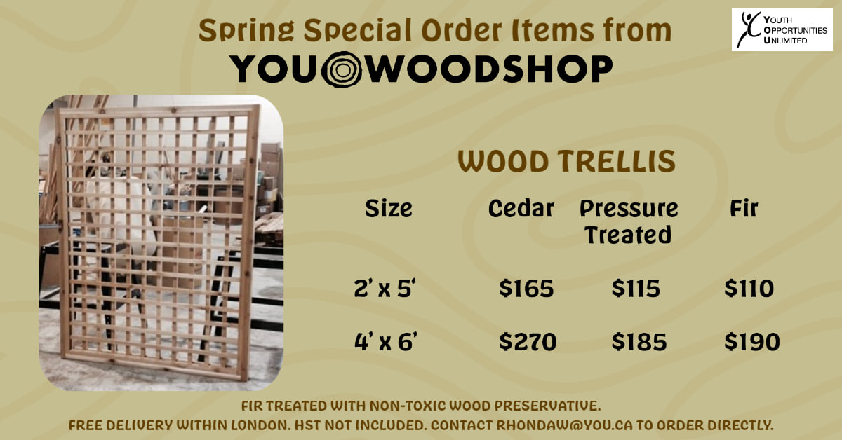 Wood Trellis
