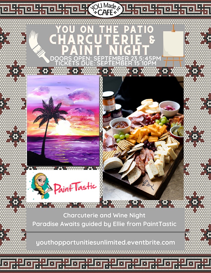 YOU on the Patio: Charcuterie & Paint Night