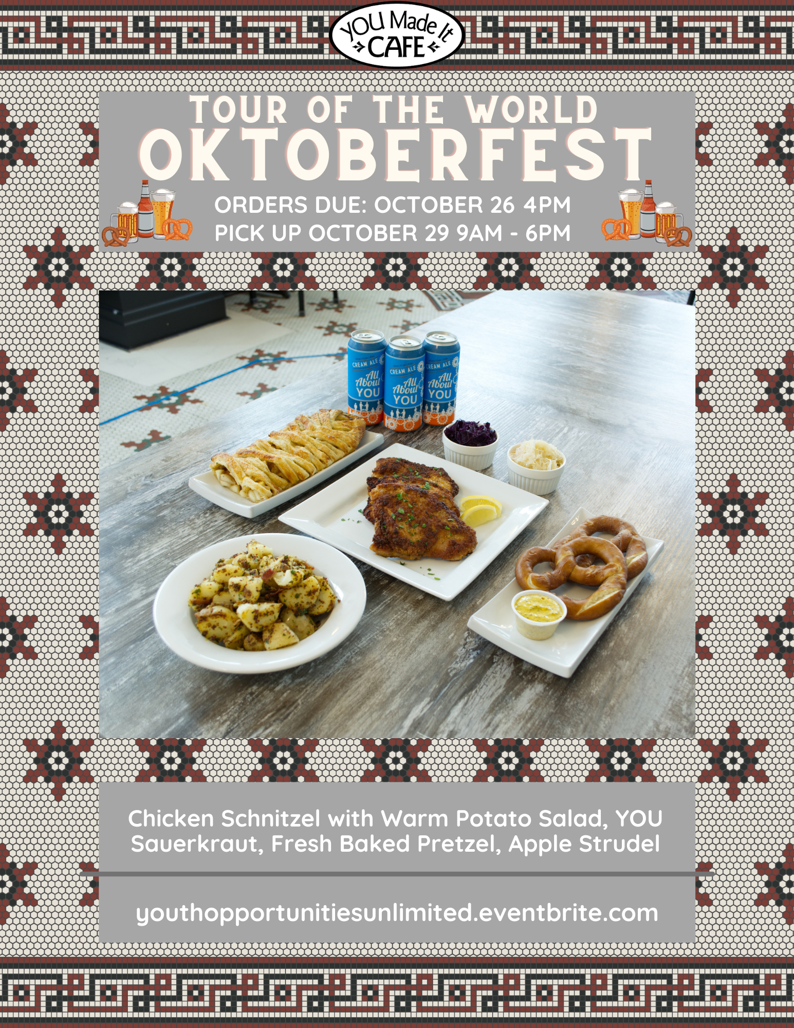 Oktoberfest with YOU poster