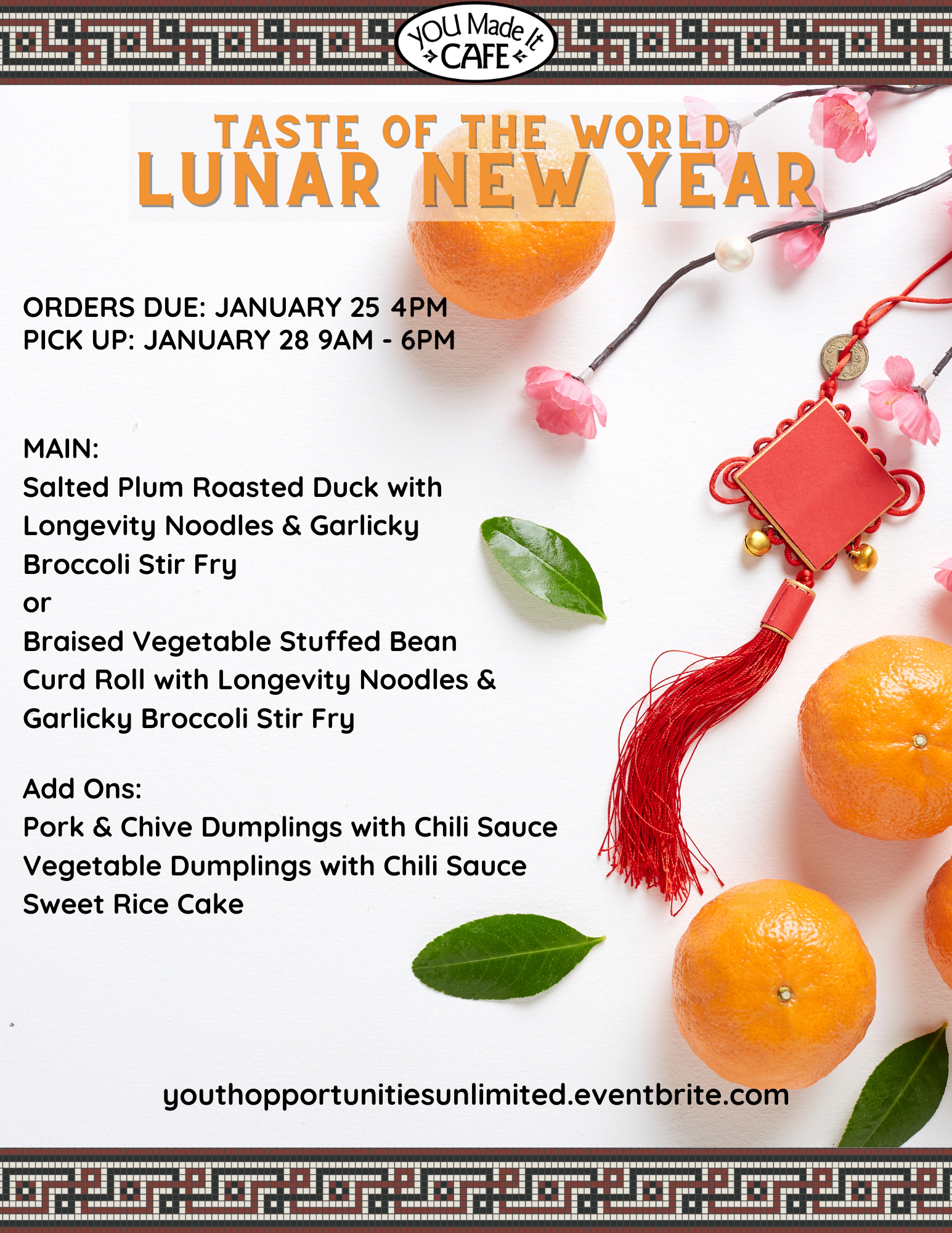 Taste of the World: Lunar New Year