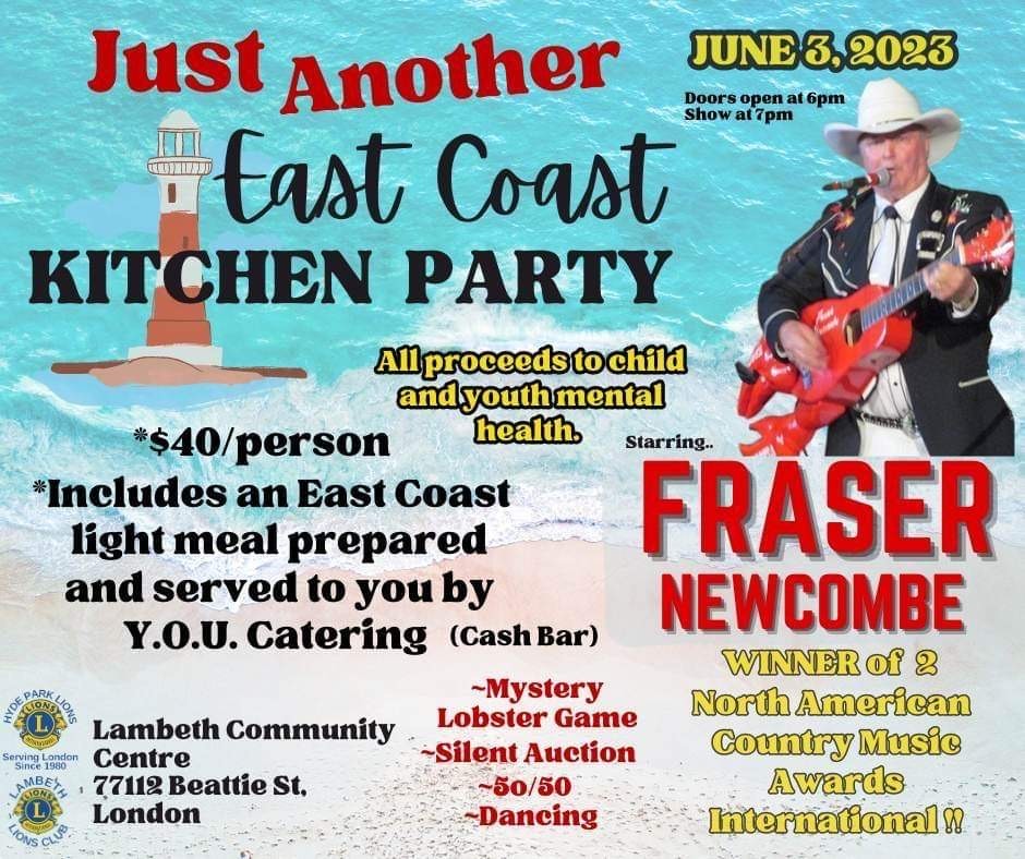 East Coast Kitchen Party Poster