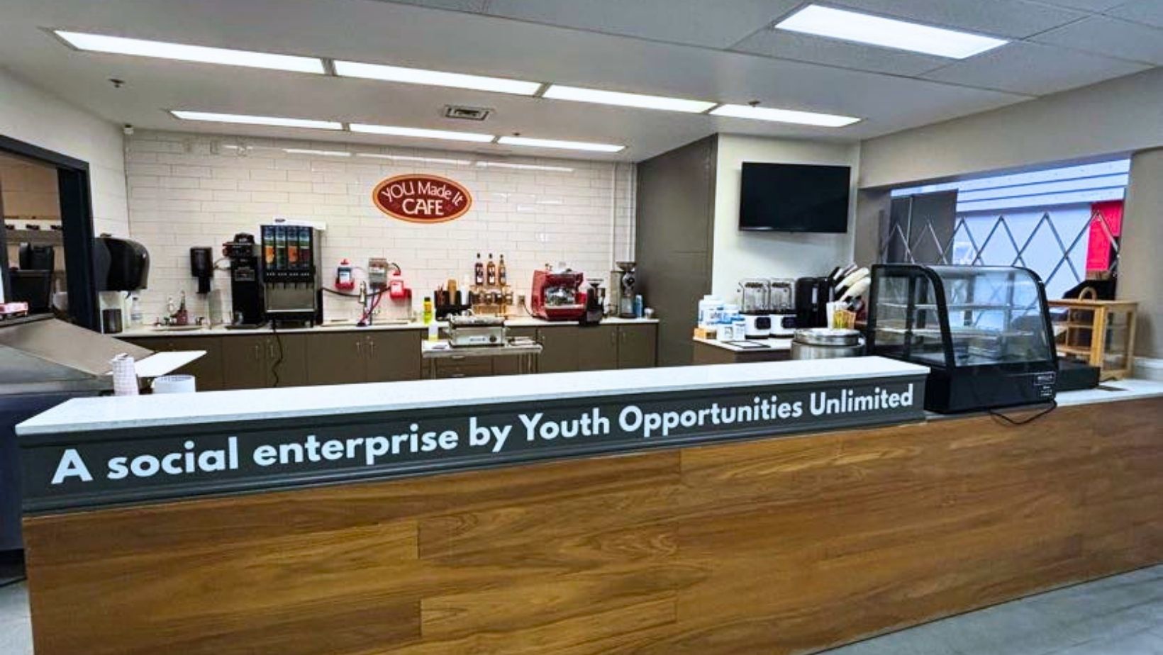 YOU Made It Cafe at YMCA Centre Branch