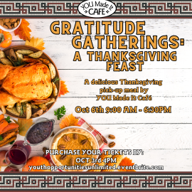 Gratitude Gatherings: A Thanksgiving Feast - Take YOU Home