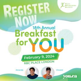 18th Annual Breakfast for YOU!